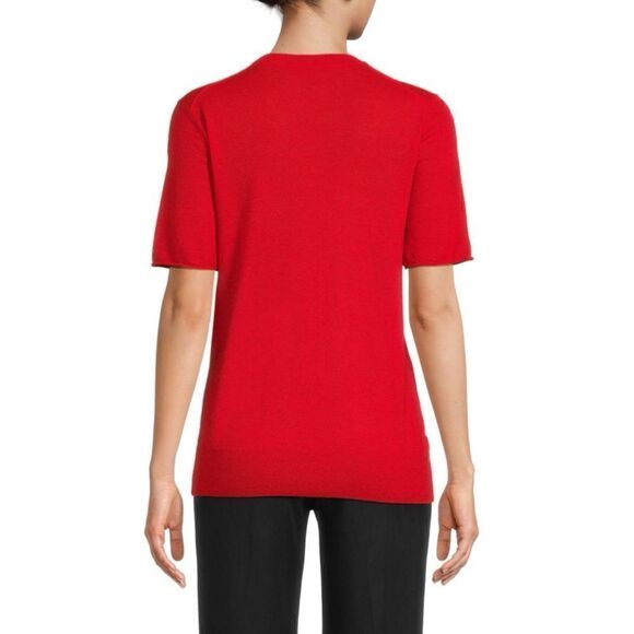 ZADIG & VOLTAIRE Ida CP Cashmere Zaddicted Tee FLAWED new no  tags - Picture 3 of 12